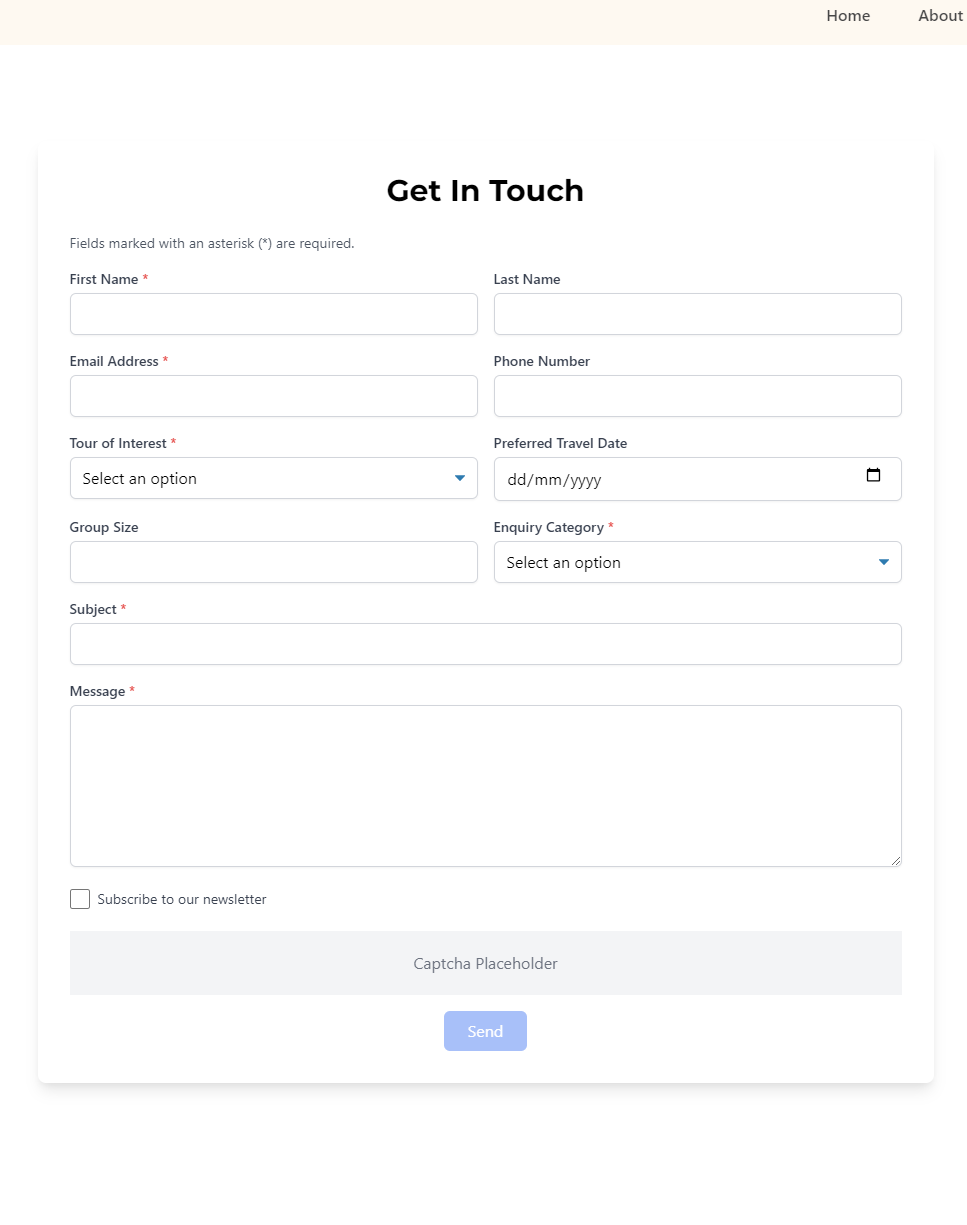 Encompass Tours Contact